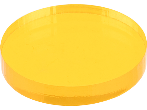 Tapp Airsoft Polycarbonate Lens Protector / Color Filter for TLR Weapon Lights (Color: Yellow)