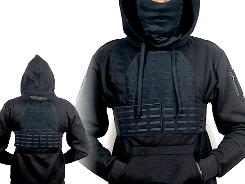 Tapp Airsoft Tactical Integrated Plate Carrier Hoodie 