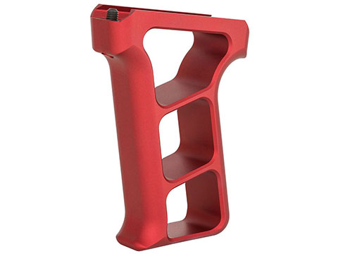 Tactical Dynamics CNC Aluminum Skeletonized Vertical Foregrip (Type: M-LOK / Red)