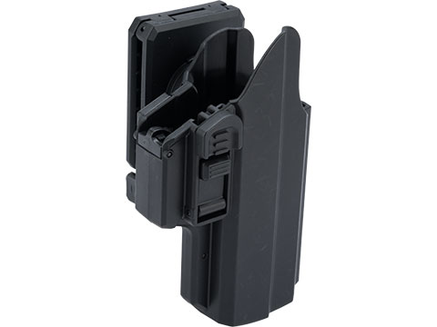 TEGE Injection Molded Universal IPSC-Style Hard Shell Pistol Holster (Model: Right Hand / Two-In-One Holster)