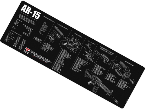 TekMat Armorer's Bench Gun Cleaning Mat (Model: ARF15 Cutaway), Accessories  & Parts, Tools -  Airsoft Superstore