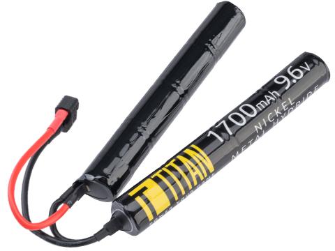 Titan Power 9.6v 1700mAh Nunchuck Type NiMH Battery (Connector: Deans)