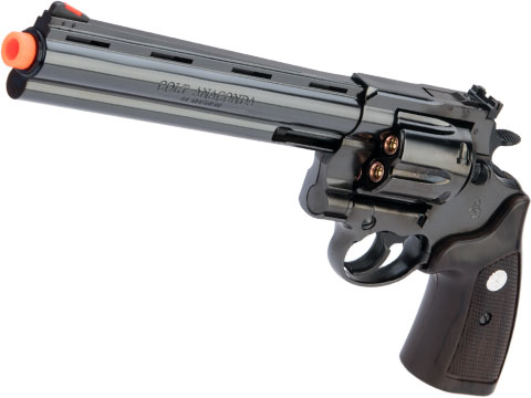 Marushin Colt Anaconda .44 Gas Powered Airsoft Revolver (Model: 8 / Blued Steel / ABS)