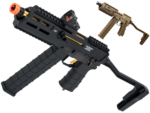 Tokyo Marui Compact No.8 Scorpion Mod-M Airsoft Electric Sub Machine Gun AEG (Color: Black)