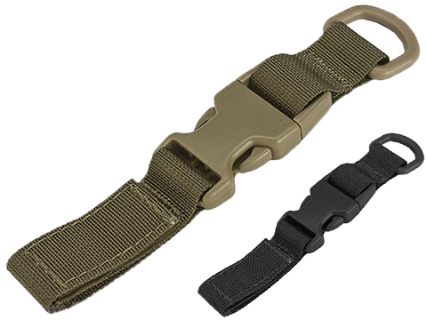 TMC MOLLE Shackle (Color: Black / Long)