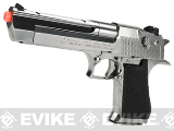 Tokyo Marui Desert Eagle .50AE Hard Kick Gas Blowback Airsoft Pistol (Color: Chrome)