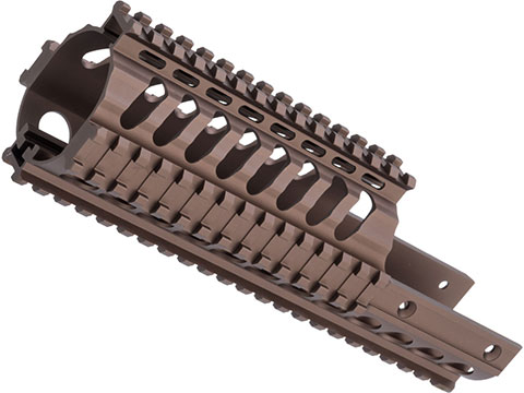 Matrix Tactical CNC Rail Handguard for KRISS Vector AEG and Gas Blowback Airsoft Rifles (Color: Tan / 9)