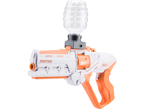 Shooting Elite Dual Mode Foam Dart & Hydro Ball Revolver Blaster (Color: Orange)