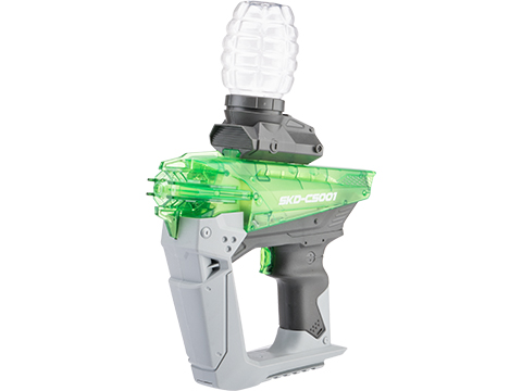 Battle Blaster SKD Pop Rechargeable Luminous Hydro Gel Ball Blaster (Color: Green)