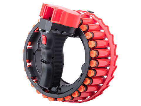 Foam Blaster Electric Full Auto Bracelet Foam Dart Gun (Color: Red)
