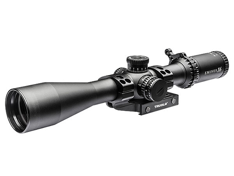 TruGlo Eminus 4-16x44 Illuminated Reticle Tactical Rifle Scope w/ APTUS-M Scope Mount