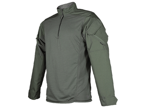 Tru-Spec Urban Force TRU 1/4 Zip Combat Shirt (Size: OD Green / X-Large ...