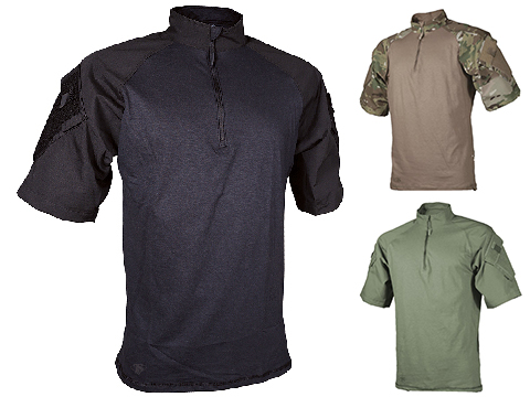 Tru-Spec Short-Sleeve Tactical Response Uniform 1/4 Zip Combat Shirt  