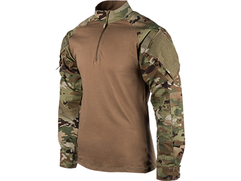 Tru-Spec Army Combat Shirt NYCO 1/4 Zip (Color: Scorpion OCP / X-Large Regular)
