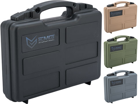 EMG Armory Series Pistol Case w/ Customizable Grid Foam (Color: Black)