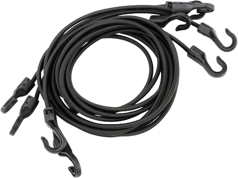 Tactical Tailor Bungee Cords - Set of 5 (Color: Black)