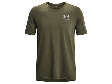 Under Armor UA Freedom by Land T-Shirt (Color: Marine OD Green / Small)
