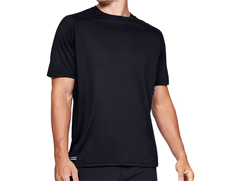 Under Armour Men's UA Tactical Tech Berry Short Sleeve T-Shirt (Color: Black / Large)