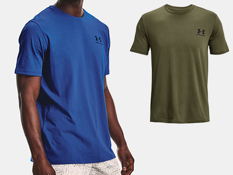 Under Armor Men's UA Left Chest Logo Short Sleeve T-Shirt 