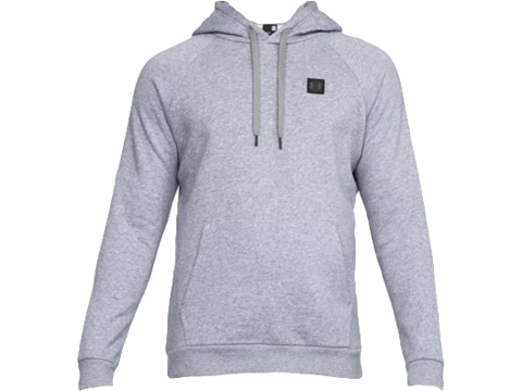 Under Armour UA Rival Fleece Pull Over Hoodie (Color: Steel / Small ...