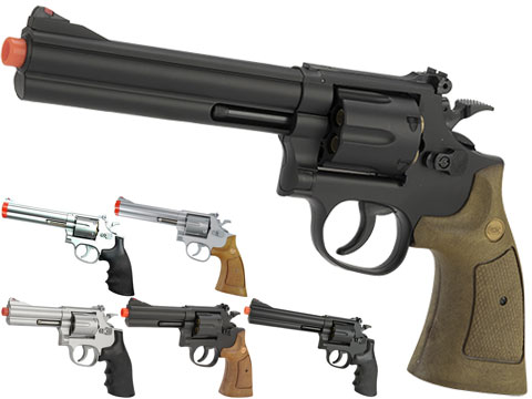 UHC 686  Heavy Weight Spring Powered Airsoft Revolvers 
