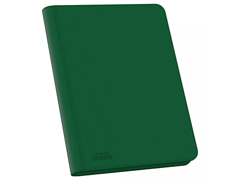 Ultimate Guard 24-Pocket Xenoskin Zipfolio Collectible Card Binder (Color: Green)