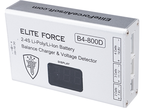 Elite Force 2-4S LiPo/Li-Ion smart Balance Charger & Voltage Detector