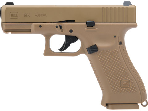 Umarex GLOCK G19X Full Size Blowback CO2 Powered Airgun (.177 Cal Air Gun)