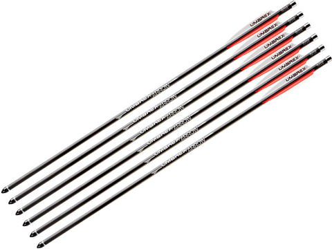 UMAREX AirSaber Air Archery Carbon Fiber Airgun Arrows with Field Tips (Package: 6 Pack)