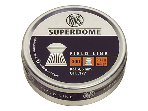 RWS Hobby Superdome .177 cal. Pellets - 300 Count