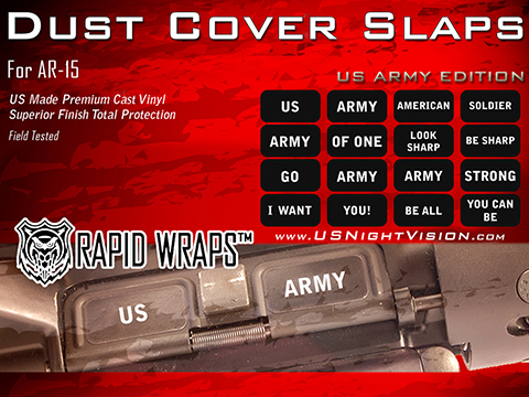 US NightVision Rapid Wraps Dust Cover Slaps (Model: US Army Edition)