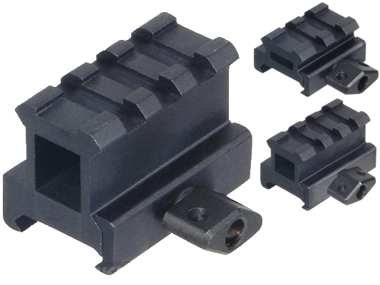 UTG Compact Riser Mount for 20mm Rails (Type: 1 High-Profile)