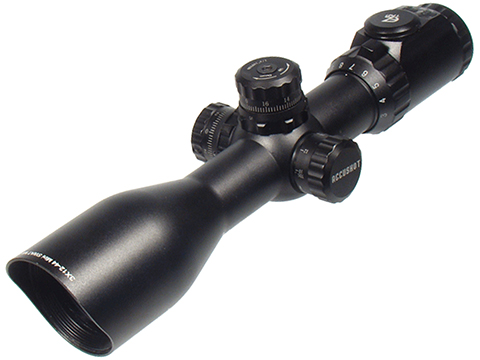 UTG Accushot 3-12X44 30mm Compact Illuminated Scope w/ Scope Mount