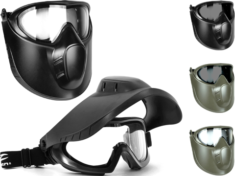 Valken VSM Switch Therm Goggles w/ Flip Down Face Shield 