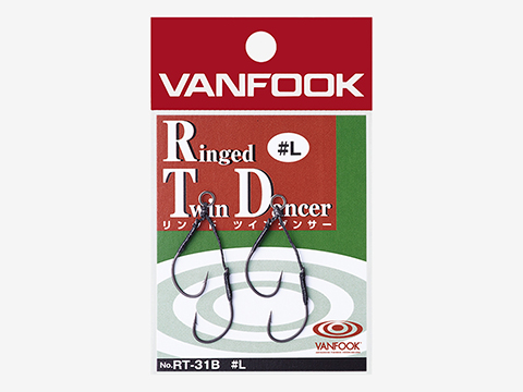 Vanfook Ringed Twin Dancer Twin Assist Fishing Hook 