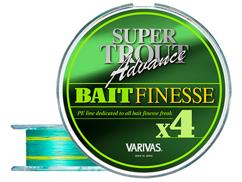 Varivas Super Trout Advance Bait Finesse x4 (Size: 15lb / 100m)