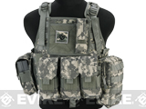 Matrix Medium Assault Plate Carrier Vest w/ Cummerbund & Pouches (Color: ACU)