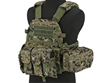 Avengers 6D9T4A Tactical Vest with Magazine and Radio Pouches (Color ...