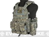 Avengers 6D9T4A Tactical Vest with Magazine and Radio Pouches (Color: ACU)