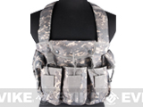 NcStar Tactical 6 Pouch AK Chest Rig (Color: ACU)