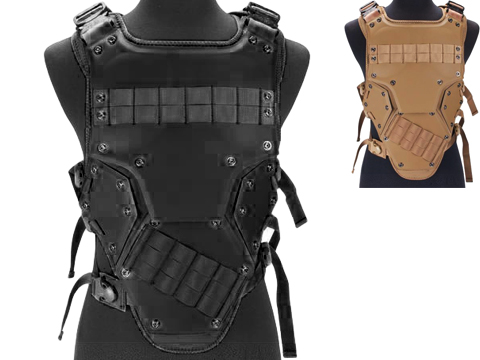 Matrix Full-Coverage Body Armor Suit (Color: Black)