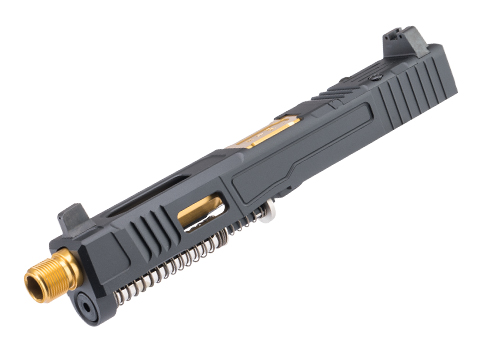VFC Fowler Industries Licensed MKII Complete Slide Assembly for GLOCK Gas Blowback Airsoft Pistols (Model: GLOCK 17 Gen.5 / Aluminum)