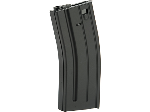 VFC Steel Stamped GI Magazine for SCAR M4 M16 Series Airsoft AEG Rifles (Type: 300rd Hi-Cap / Black)