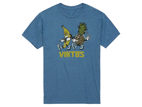 Viktos Forbidden Fruit Tee Shirt (Color: Indigo / Small)