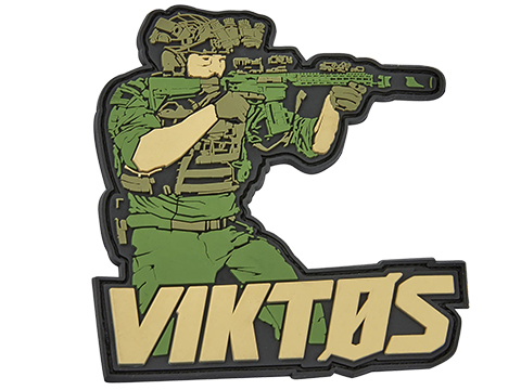 Viktos Live Ball Moralpha PVC Morale Patch