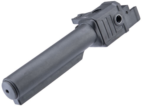 DLG Folding Milspec AR Stock Adapter for AKM Series Rifles (Color: Black)