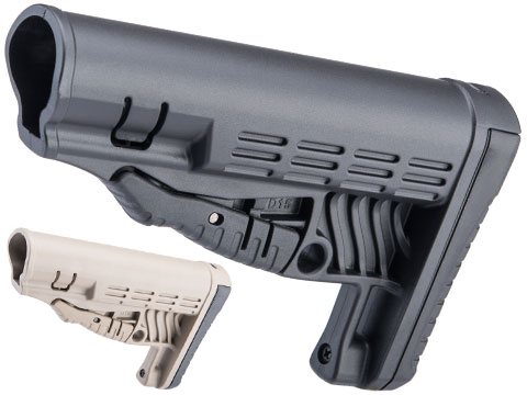 DLG Classic Adjustable Stock for M4 / M16 Series Commercial Rifles 