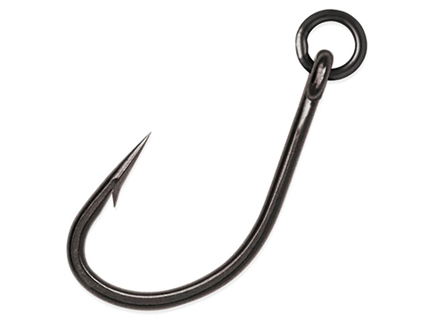 VMC Ringed Pinhead Black Nickel Saltwater Jigging Hooks 