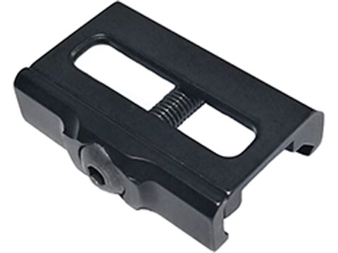 Vendetta Precision CNC Aluminum Single-Slot M-Lok to Picatinny Rail Adapter (Color: Anodized Black)