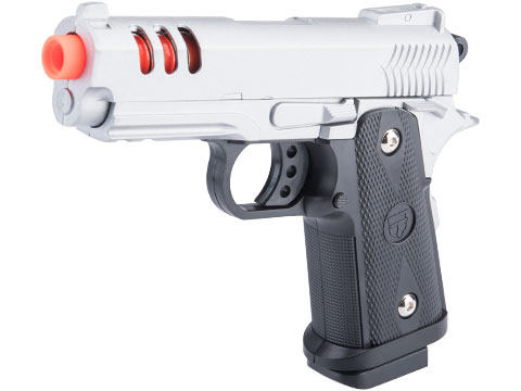 Avengers Vigor Series Heavyweight Airsoft Spring Pistol (Model: 2011 Compact / Silver)